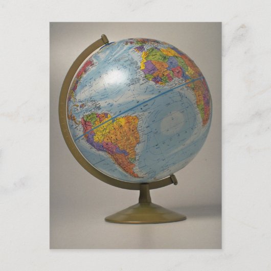 Unique Globe Postkarte (Vorderseite)