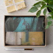 Unique Gothic Paris Gargoyle Decoupage Seidenpapier (Geschenk)