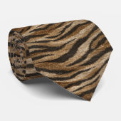 Unique Graduation Gifts For Him Tiger Print Krawatte (Gerollt)