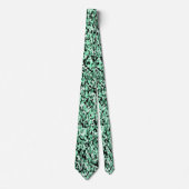 Unique Green Camouflage Neck Tie Krawatte (Vorderseite)