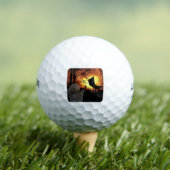 Unique Halloween Design Golfball (Insitu T-Shirt)