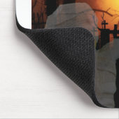 Unique Halloween Design Mousepad (Ecke)