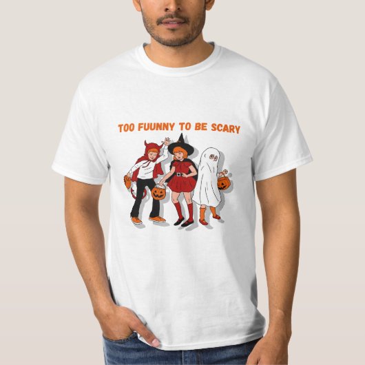 Unique Halloween Design . T-Shirt (Vorderseite)