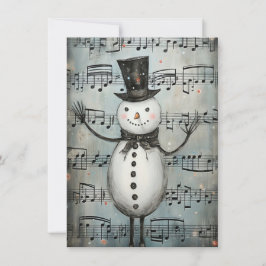 Unique Hand Drawn Christmas Cards Feiertagskarte