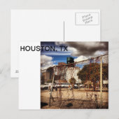 Unique Houston Postcard Postkarte (Vorne/Hinten)