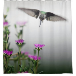 Unique Hummingbird Duschvorhang