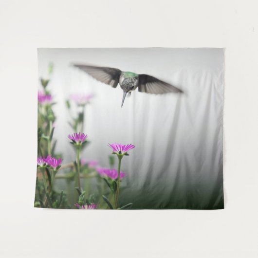 Unique Hummingbird Wandteppich (Vorderseite (Horizontal))