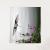 Unique Hummingbird Wandteppich (Vorderseite)