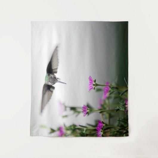 Unique Hummingbird Wandteppich (Vorderseite)