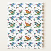 Unique Hummingbirds Planner Journal Planer (Rückseite)