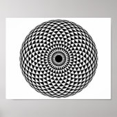 Unique Hypnotic Wall Poster (Vorne)