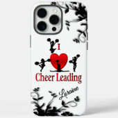 Unique I Heart Cheerleading Personal Case-Mate iPhone Hülle (Rückseite)