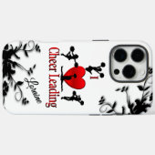 Unique I Heart Cheerleading Personal Case-Mate iPhone Hülle (Rückseite (Horizontal))