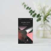 Unique iPhone iOS Style - Kosmetik Makeup Artist Visitenkarte (Stehend Vorderseite)