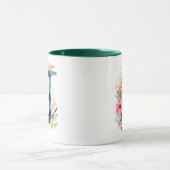 Unique J Letter Design Cup Tasse (Zentrum)