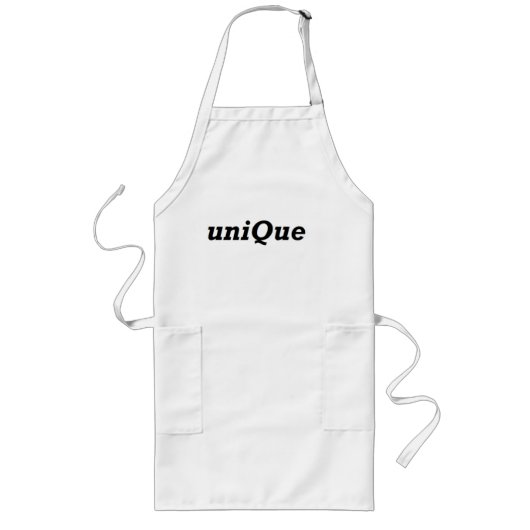 uniQue Lange Schürze (Vorne)