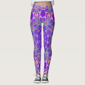 Unique leggings purpple (Vorderseite)