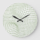 Unique Linear Designing clock  Große Wanduhr (Vorderseite)