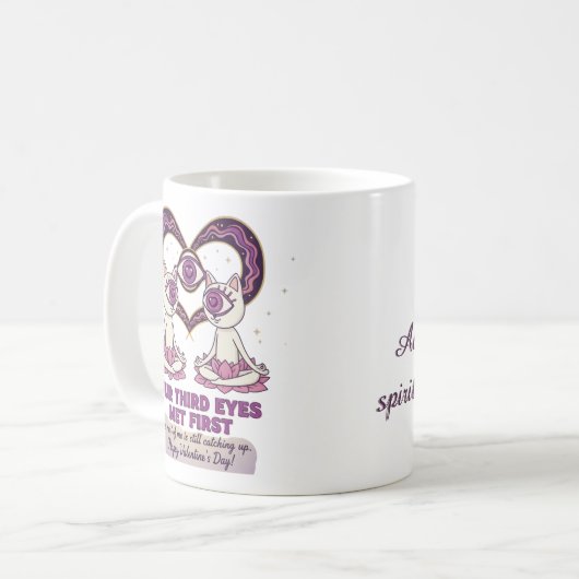 Unique Love Gift  Valentine 2026 Kaffeetasse (Vorderseite Links)