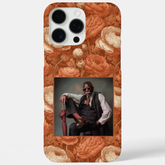 Unique Maid Of Honor Gift Ranunculus Floral Custom Case-Mate iPhone Hülle (Rückseite)