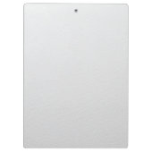 Unique Name Design Clipboard for Office or Home Klemmbrett (Rückseite)