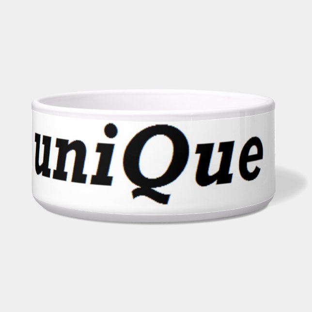 uniQue Napf (Vorderseite)