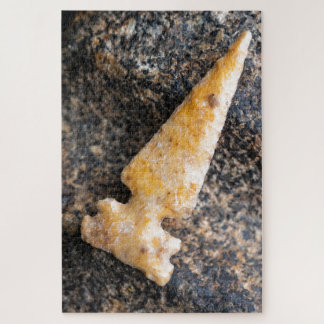 Unique Native American Arrowhead Jigsaw Puzzle