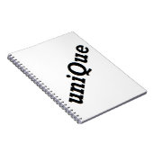 uniQue Notizblock (Rechte Seite)
