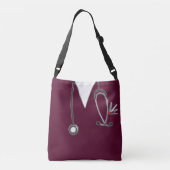 Unique Nurse Purse Tragetaschen Mit Langen Trägern (Rückseite)