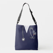 Unique Nurse Purse Tragetaschen Mit Langen Trägern (Rückseite)