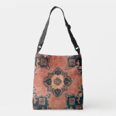 Unique Oriental Persian Tepet Rug Turkish Killim Tragetaschen Mit Langen Trägern (Rückseite)