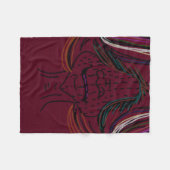 Unique Original Animation Blanket Fleecedecke (Vorderseite (Horizontal))