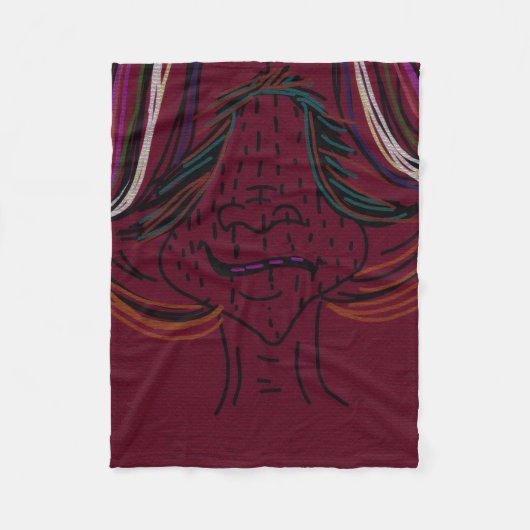 Unique Original Animation Blanket Fleecedecke (Vorderseite)