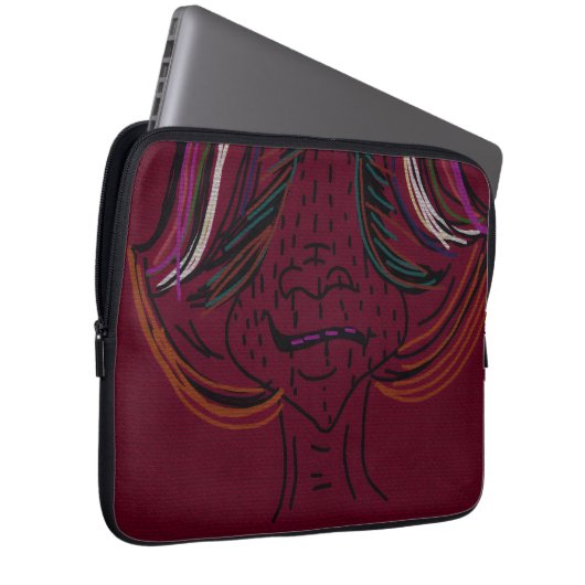 Unique Original Animation Laptop Sleeve (Vorne Rechts)