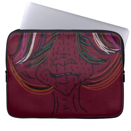 Unique Original Animation Laptop Sleeve (Vorderseite)