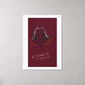 Unique Original Animation Stretched Canvas Leinwanddruck (Vorderseite)