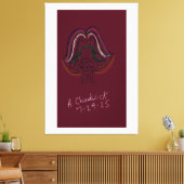 Unique Original Animation Stretched Canvas Leinwanddruck (Insitu (Wohnzimmer))