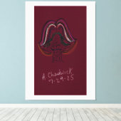 Unique Original Animation Stretched Canvas Leinwanddruck (Insitu (Holzboden))