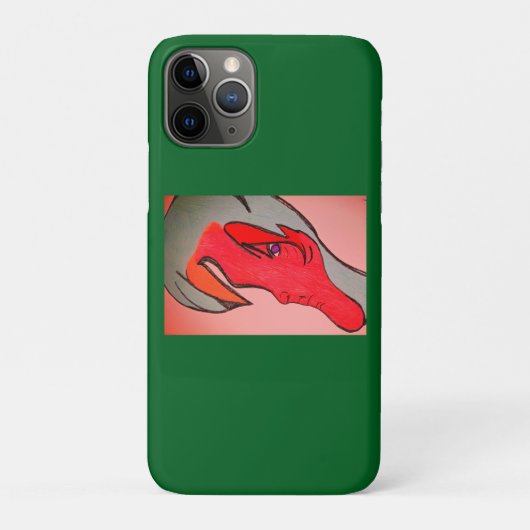 Unique Original Character Art Case-Mate iPhone Hülle (Rückseite)