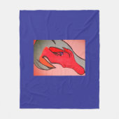 Unique Original Character Art Fleecedecke (Vorderseite)