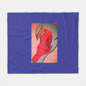 Unique Original Character Art Fleecedecke (Vorderseite (Horizontal))