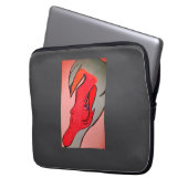 Unique Original Character Art Laptop Sleeve (Vorderseite Links)