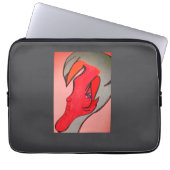 Unique Original Character Art Laptop Sleeve (Vorderseite)