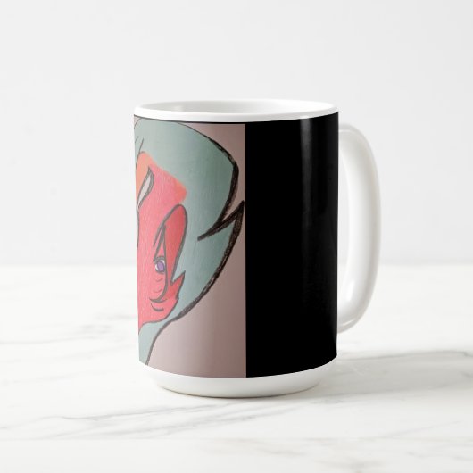 Unique Original Character Art Mug Kaffeetasse (VorderseiteRechts)