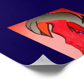 Unique Original Character Art Poster (Ecke)