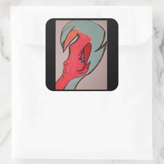 Unique Original Character Art Sticker Sheets (Tasche)