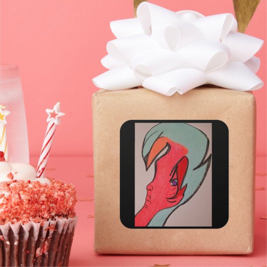 Unique Original Character Art Sticker Sheets (Party)