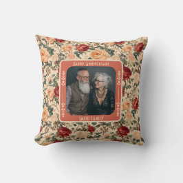 Unique Partners Marriage Throw Pillow Kissen