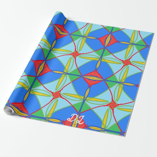 Unique Pattern Abstract Wrapping Paper Geschenkpapier (Ungerollt)