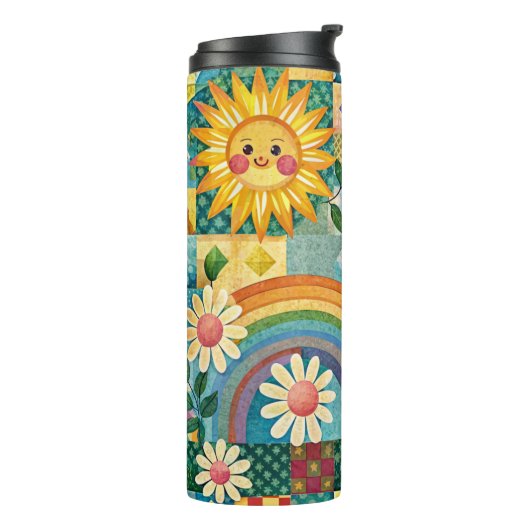 Unique Pattern Design Thermosbecher (Nach links gedreht)